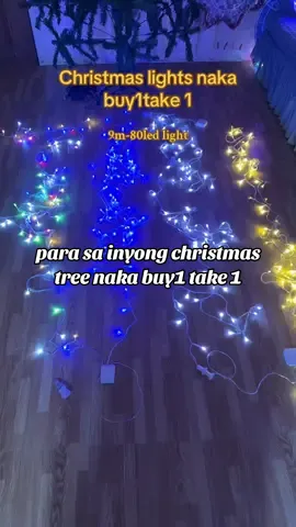#Christmas light 9m-80 led light #plug in naka buy 1 take 1 🏃 sugod na sa yellow basket 