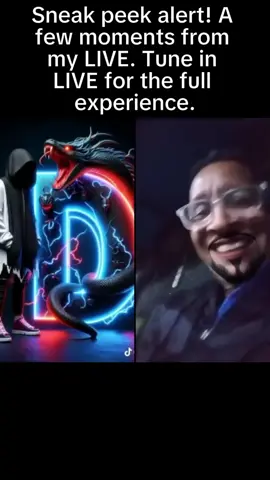 Sneak peek alert! A few moments from my LIVE. Tune in LIVE for the full experience. #tiktoklive #livehighlights