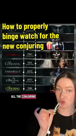 Justice for the crooked man! 🧍🏻‍♂️ but I’m so excited for this movie #theconjuring #thelastrites #horrormovie #spookyseason #horror @Warner Bros. Horror @The Conjuring @IMAX @Warner Bros. 