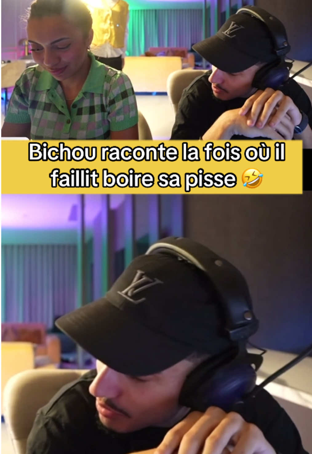 Bichou raconte la fois où il faillit boire sa pisse 🤣 #bichou #viral #live 