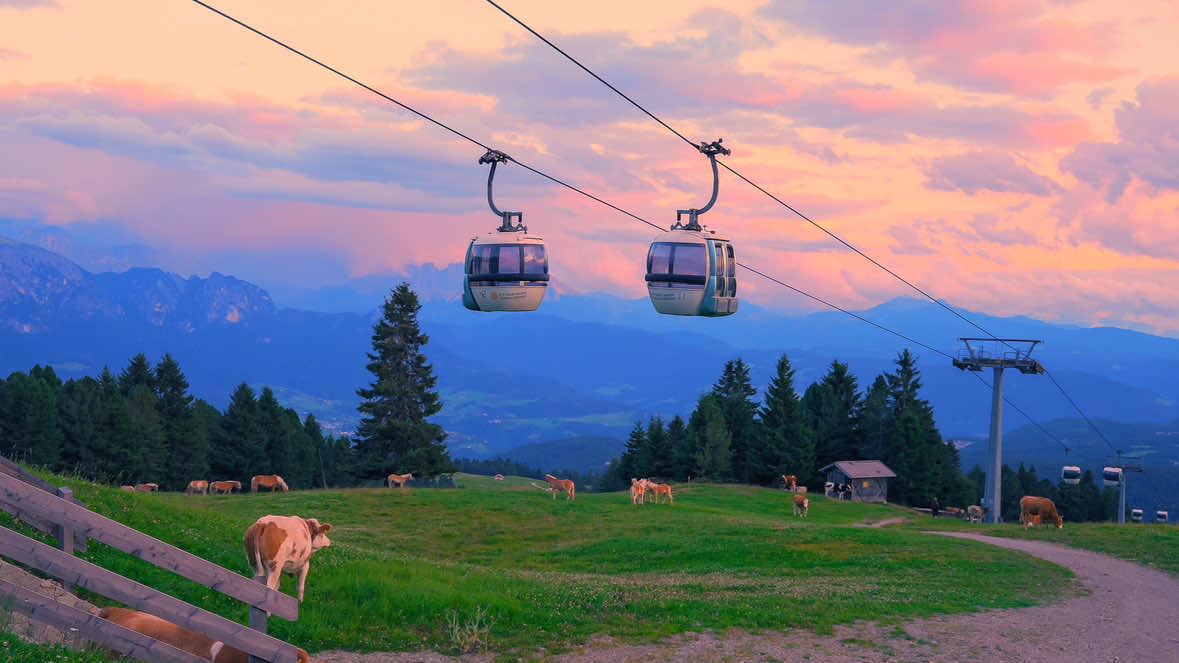 an evening walk in the dolomites #cinematic #filmmaking #travel #sunset #alps 