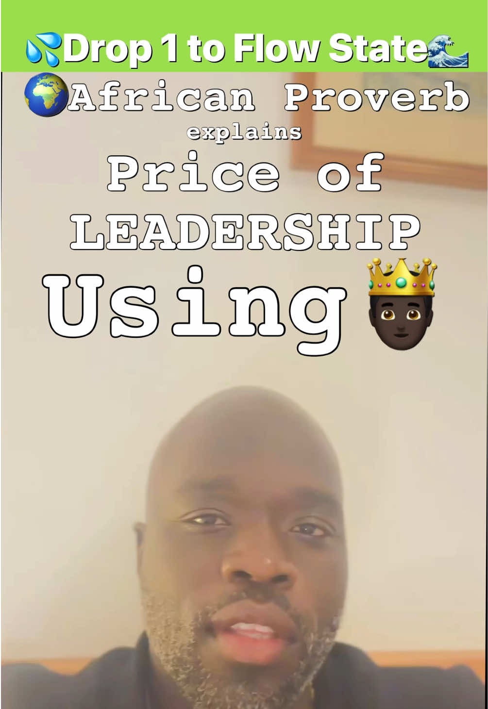 🇿🇼Yr4️⃣DAY191: What is the MESsage you got from the proverb? Type it in the comments 📗-Link to Book in Bio Address the MES🤔🫂🔥 🤔 for Mental- inspires curiosity/questions 🫂 for Emotional- inspires gratitude/personal story 🔥 for Spiritual- inspires action 1️⃣ Read/Reflect on 🌍Proverb/Quote(s) below “The head that wears the crown aches from too much thinking.” -Shona Proverb, Zimbabwe 🇿🇼  AI Interpretation: With leadership comes relentless mental labor and concern. ✍🏿✍🏿✍🏿✍🏿✍🏿✍🏿 🤔🫂🔥MESsage I got for Me: Is the message in this proverb about leadership? #selftalk #rhyme365 #dailydrop #africanproverb #wisdom 