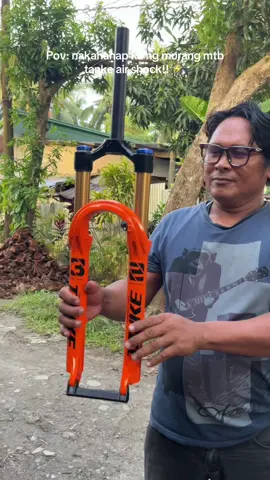 Sobrang mura na neto, get mo na para sa mtb mo. #tankeairfork #shock #mtbparts #bikeparts 