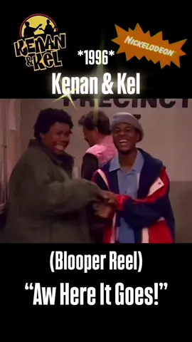 Kenan & Kel Bloopers. Show first aired in 1996.  . . . . . . . . . . . . . . . #nickelodeon #90s #blooper #millennial #nostalgia 