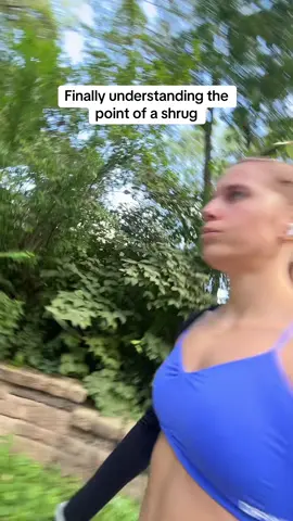 Running game changer #shrug #Running #dfyne 