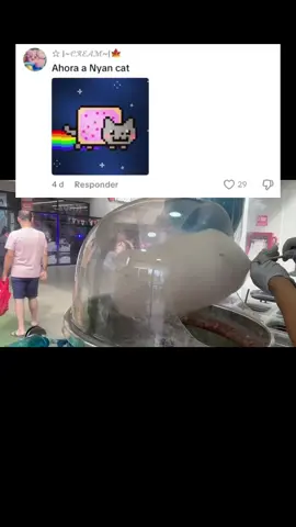 Pidan diseños ✨. Este estuvo difícil , pero se logró 💪. #nyancat #cottoncandy #peticion 