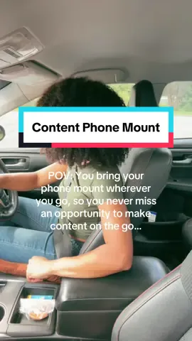 I take this phone mount literally EVERYWHERE with me and it always comes in handy.  #phonemount #contentcreators #smallcontentcreators #tiktokshopaffiliate #tiktokshopaffiliateprogram 