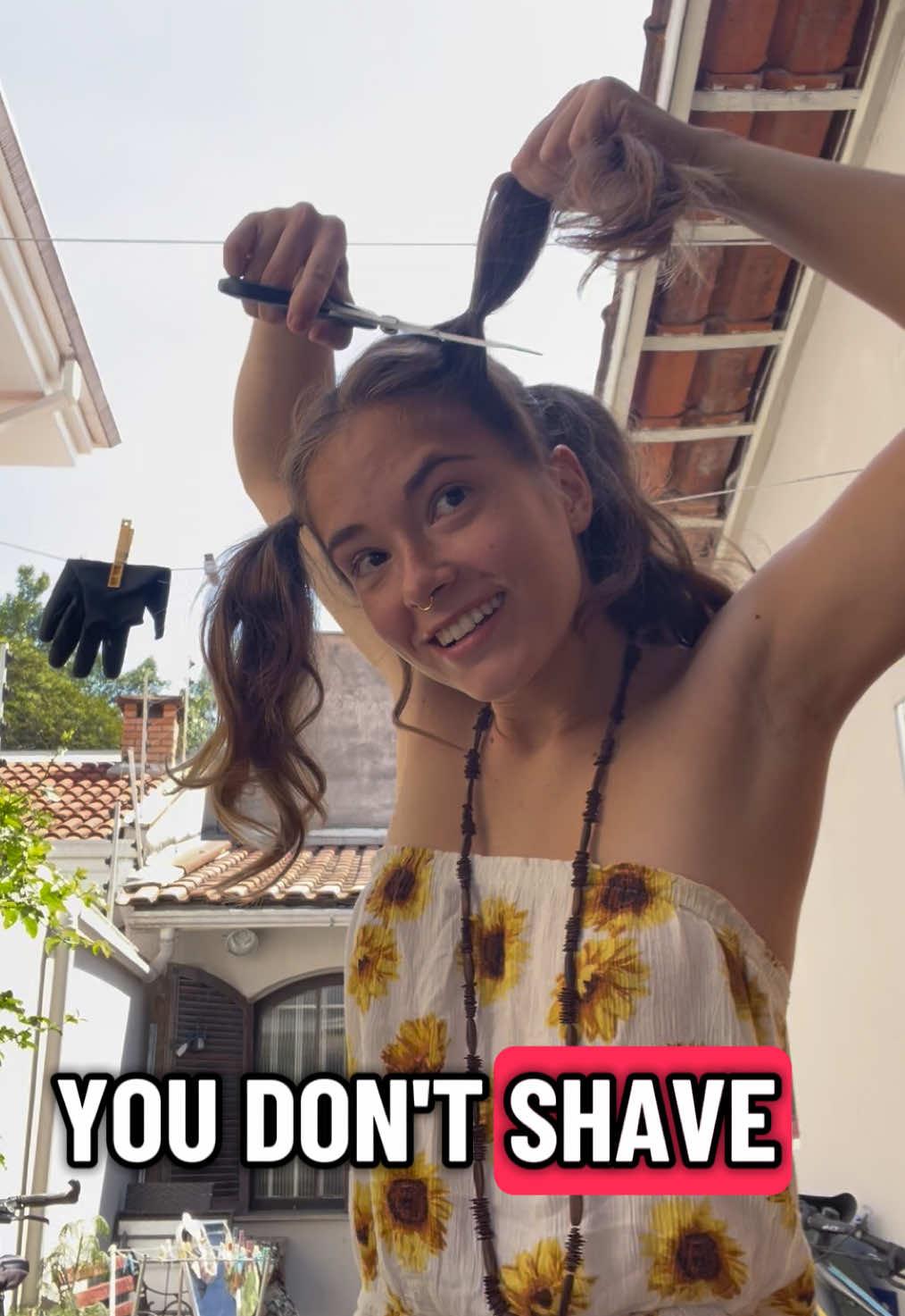 finalmente tive a coragem!! #shavedhead 