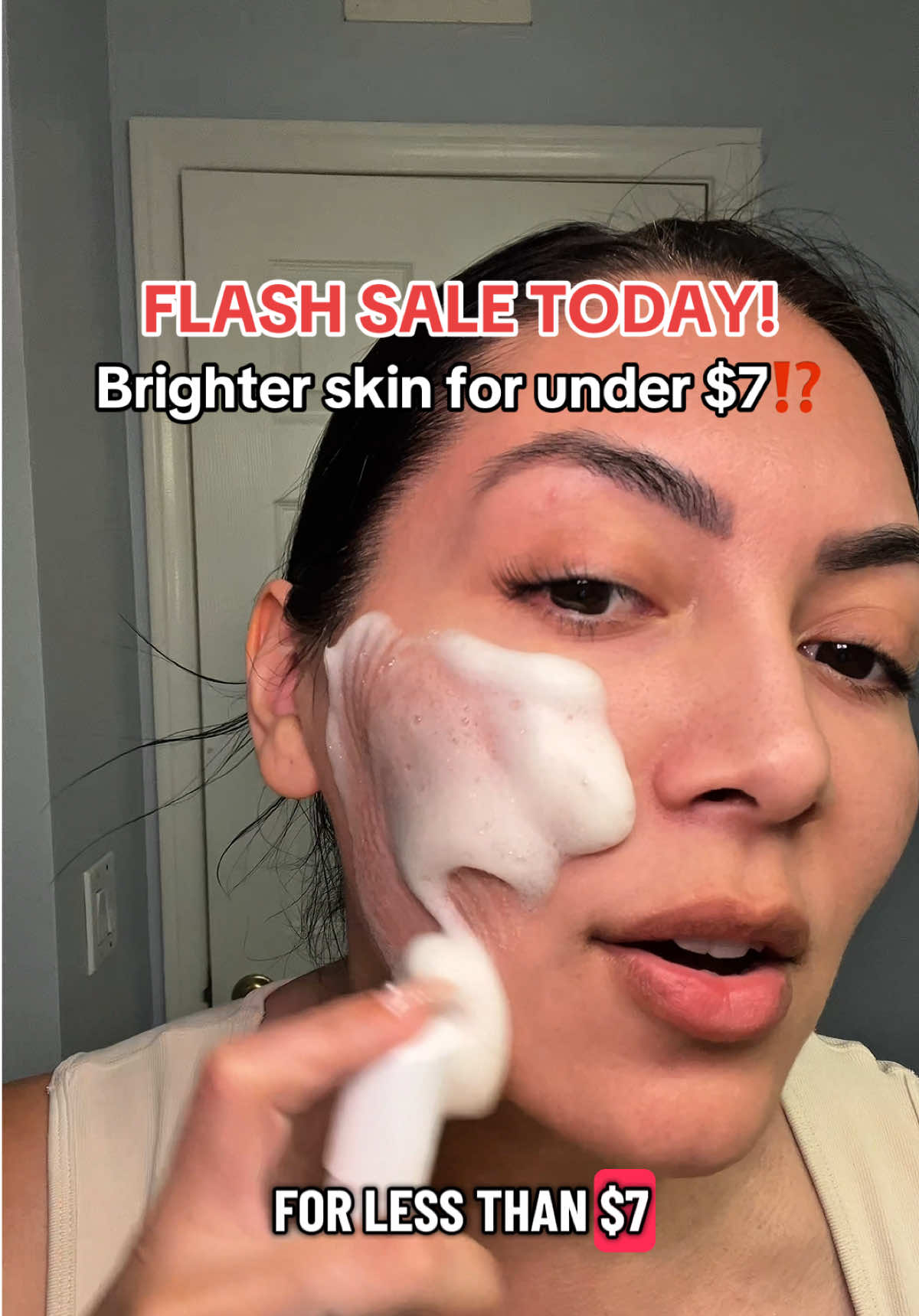 Under $7 for brighter, clearer, smoother skin? This turmeric face cleanser is packed with kojic acid, niacinamide, and rose water—and it’s on sale now! #creatorsearchinsights #turmericskincare #brightskin #darkspots #kojicacid 