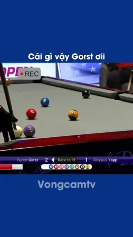 Sợ gorst thật #federgorst #billiards #USOpen #vongcamtv 