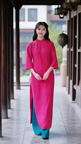 Áo dài truyền thống cho mấy bà đi chùa nè #aodai #aodaivietnam #aodaitruyenthong #aodaidep #linhthone96 