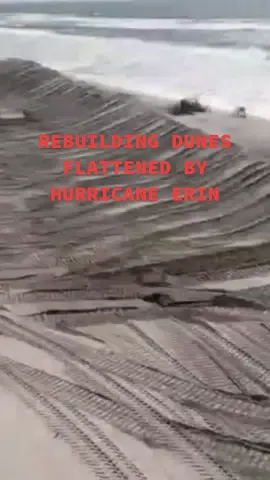Here’s a time lapse of work done today to rebuild the dunes along Highway 12 in the Outer Banks. (Video from NCDOT)