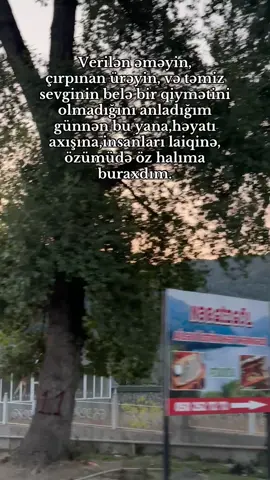 Bəzən insan,ən çox güvəndiyi yerlərdən ən dərin yaraları alır,və həmin yara sağalsa belə,izi sənə həmişə kimə inanmamağı xatırladar.Zaman keçdikcə başa düşürsən ki,insanın ən çox incindiyi anlar,əslində,ən çox ümid etdiyi adamlardan gəlir.Və sən öyrənirsən ki,artıq heç kimə ürəyini tam açmaq olmur,çünki birdən yenə o boşluqla üz-üzə qalmaqdan qorxursan.Elə buna görə də gülüşlərin yarımçıq ,söhbətlərin səthi,duyğuların isə içində gizlədilmiş qalır…#capcutt_edit #fyp #🖤 
