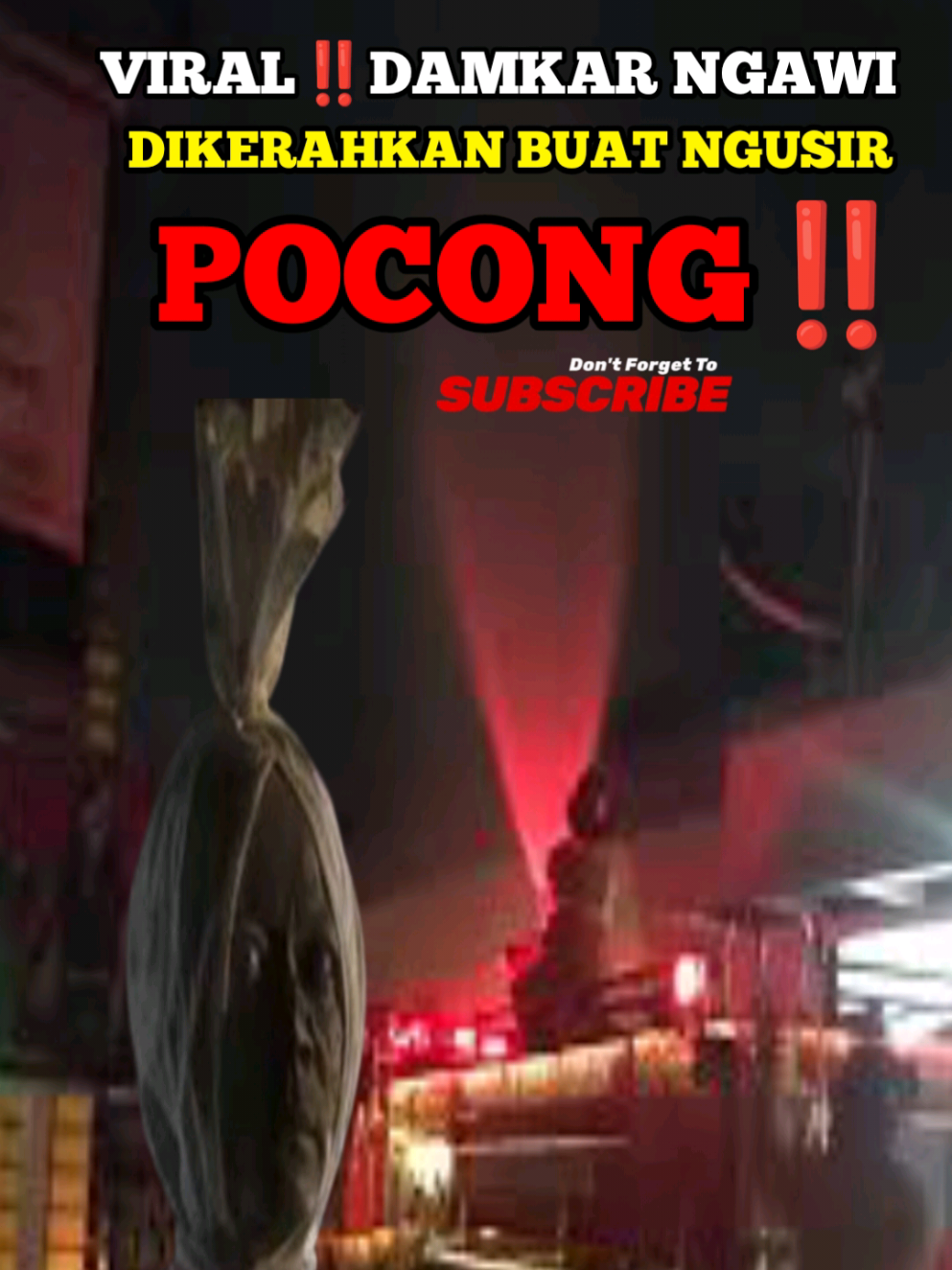 HEBOH‼️ Damkar Dikerahkan Buat Ngusir Pocong di Pohon, Endingnya Bikin Ngakak 🤣 Warga dibuat panik setelah melihat sosok putih misterius di atas pohon. Banyak yang mengira itu adalah pocong, hingga akhirnya memanggil petugas Damkar untuk mengusirnya. 🚒👻 Tapi siapa sangka… begitu diperiksa lebih dekat, “pocong” tersebut ternyata bukan hantu, melainkan… SARANG TAWON! 🐝🤣 Momen kocak ini langsung viral di media sosial dan bikin warganet ngakak. Gimana menurut kalian, pocong beneran atau salah lihat doang? 🤔 Jangan lupa LIKE 👍, KOMEN 📝, dan SUBSCRIBE 🔔 biar nggak ketinggalan cerita unik dan viral lainnya.  Hashtag: #Damkar #Viral #BeritaUnik #Pocong #Lucu 