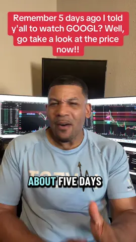 Remember when I wanted y'all to go look at GOOGLE. GO TAKE A LOOK NOW!!!#playbookinvestmentgroup #trading #investing 
