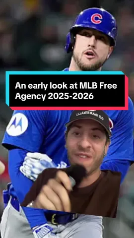 An early look at MLB Free Agency 2025-2026 #greenscreen #MLB #freeagency #kyletucker #mlb2025