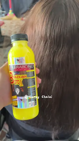 Hair treatment sa bahay? Brazilian botox #foryou #hairtreatment #brazilianbotox #kerabond 