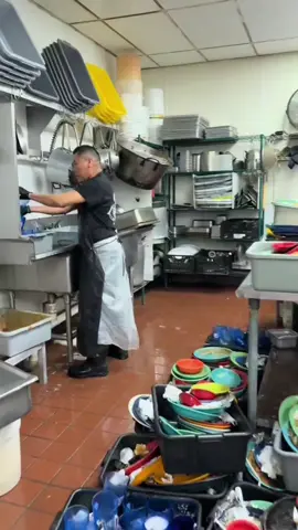 #cocineros #dishwasher  la vida de un cocinero 👨‍🍳🍳👩‍🍳 USA