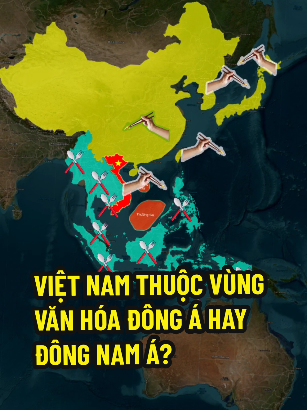 Việt Nam thuộc vùng văn hóa Đông Á hay Đông Nam Á? Thật vậy, Việt Nam là một quốc gia ở khu vực Đông Nam Á nhưng có nhiều điểm văn hóa lại tương đồng với các nước Đông Á nhiều hơn. Như kiến trúc, tôn giáo, nhạc cụ, chữ viết cổ hay dễ nhận biết là Việt Nam ăn bằng đũa giống các nước Đông Á hơn là Đông Nam Á. Do đó còn gọi là đồng văn, tức là văn hóa có nét giống nhau, văn tự chữ viết tương đồng. Thậm chí có hẳn thuật ngữ gọi là CJKV cùng bộ từ điển chung viết tắt của China, Japan, Korea gồm cả Triều Tiên và Hàn Quốc còn chữ V là Việt Nam. Ngoài ra, các ngôn ngữ này có nhiều âm đọc khá giống nhau. Tất nhiên, mỗi quốc gia đều có bản sắc văn hóa riêng, Việt Nam cũng vậy do có sự phát triển văn hóa nội địa và sự giao thoa với các nền văn hóa khác trên thế giới. Chẳng hạn như Việt Nam viết địa chỉ và ngày tháng từ nhỏ đến lớn thì Trung Quốc, Nhật Bản và Hàn Quốc lại viết từ lớn tới nhỏ. Và điều thú vị là chỉ tính riêng 3 quốc gia ở Đông Á là Trung Quốc, Nhật Bản và Hàn Quốc đã chiếm hơn 63% kinh tế toàn Châu Á. Thế nào, bạn đã có câu trả lời chưa? Hãy để lại bình luận cho mình nhé! #ĐôngÁ #VănHóaĐôngÁ #VănHóaĐôngNamÁ 