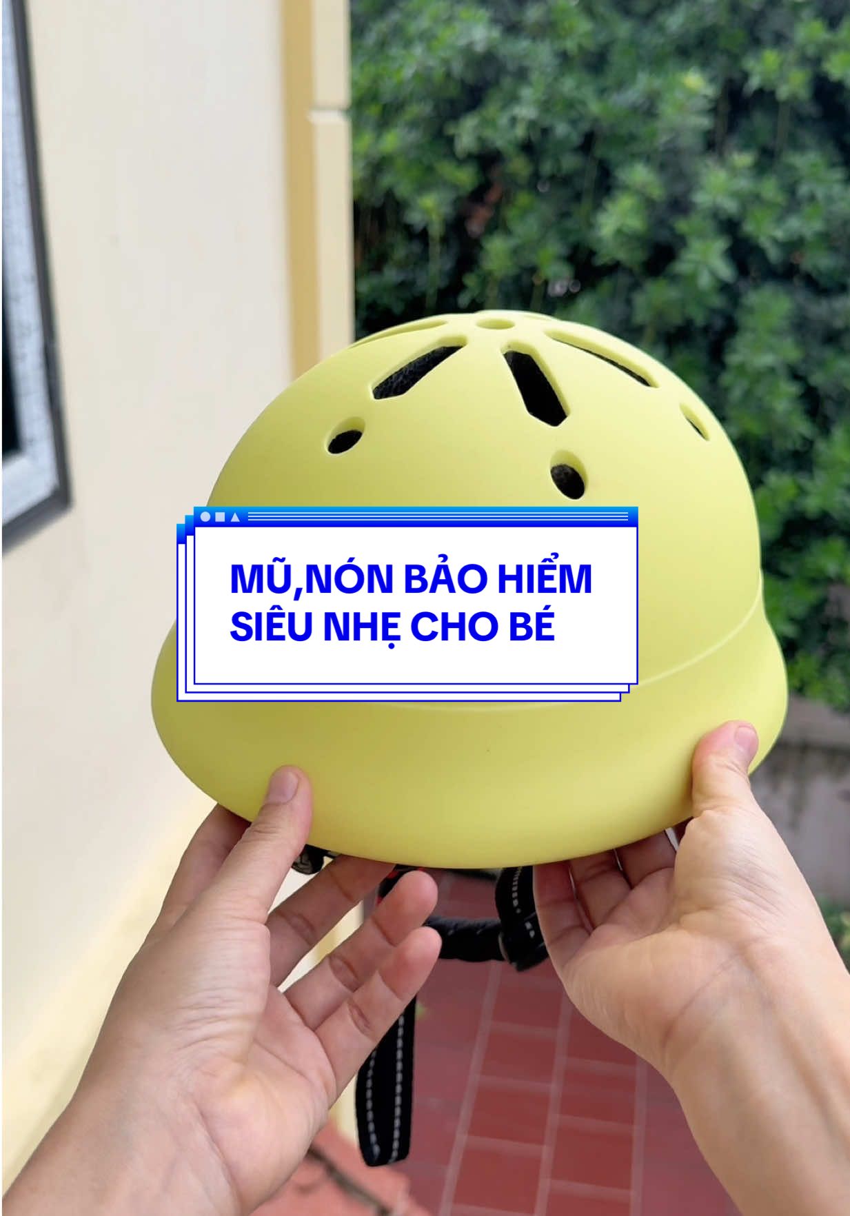 Mũ bảo hiểm bảo vệ đầu cho bé siêu nhẹ dành cho bé từ 1-5 tuổi #mubaohiemchobe #mubaovedauchobe #muchobe #mubaohiem #mecualavie 