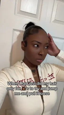 I just threw the whole ponytail away🤣 
