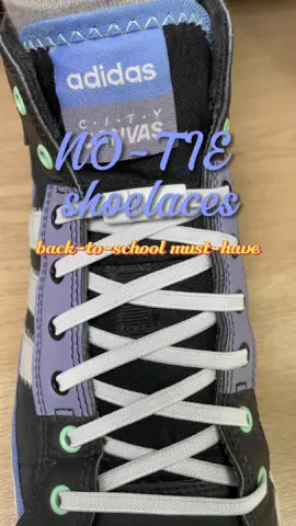 If your kid can’t tie shoelaces,you can grab these for her/him.#LifeHack #momhack #backtoschoolshopping #shoelaces #notieshoelaces 