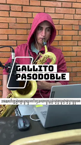 Gallito - Pasodoble  #diegomusic903 #saxofon #gallito #pasodoble 