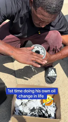 oil was everywhere 