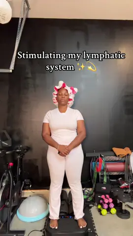 Added to the at home gym setup😘 #lymphaticdrainage #lymphaticsystem 