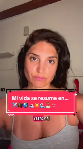 MI NUEVA VIDA SE RESUME EN… ☀️🌊🏝️👙🧳🛥️✈️ #azafatadeyates #viajar #vivirviajando #trabajoenyates #cambiodevida 