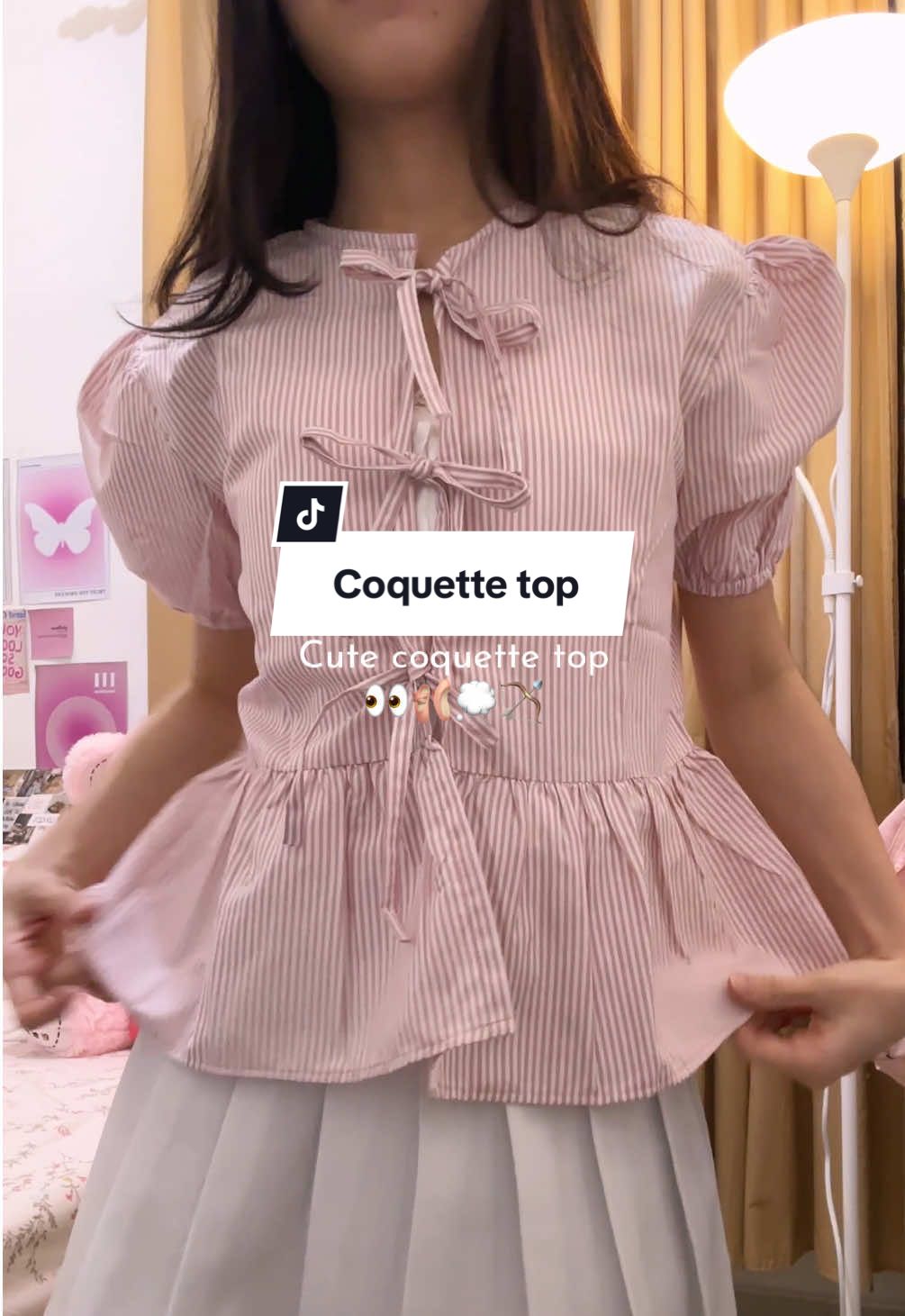Coquette top 👀🩰 #coquette #coquetteaesthetic #coquettegirl 