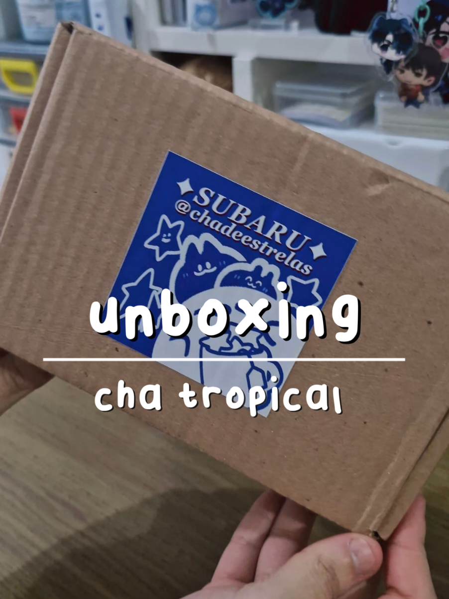 Meu pedido na lojinha Chá Tropical através da Blymecon, vou começar a trazer uns unboxings mais variados pra cá 💕 ───── ꢾৎ ─────    #collection #collector #happymail #alienstage #alst #fypシ゚ #photocard 