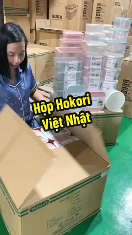 Hộp thực phẩm tròn,vuông,chữ nhật Hokori Việt Nhật#Tuhaohangviet #buylocal 