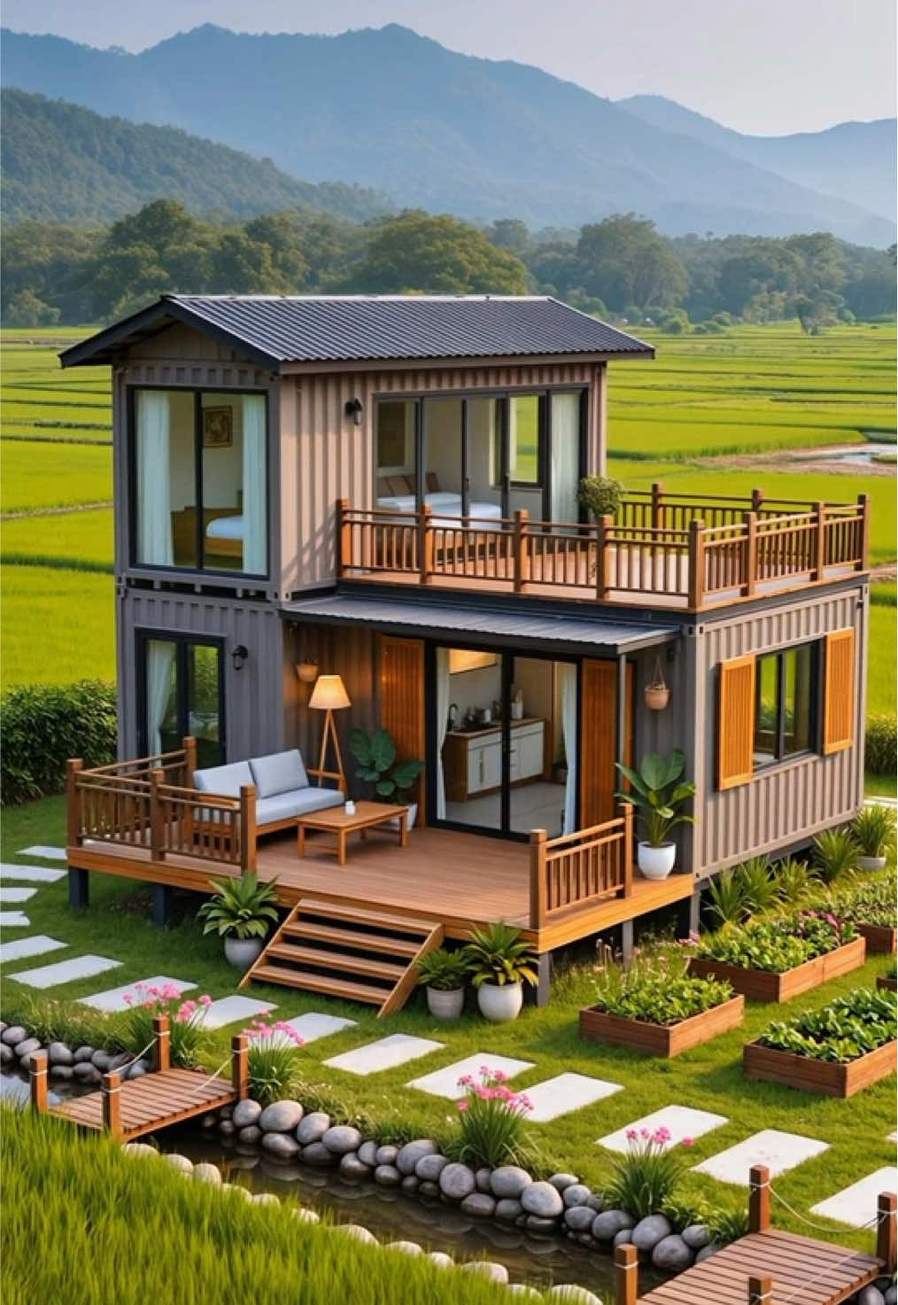 First Small home#shippingcontainerhouse #shippingworldwide🌍✈️ #mobilehouse #containerhomes #shippingcontainer 