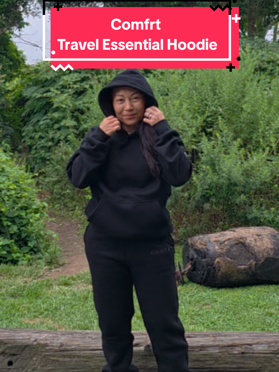 The Comfrt Travel Essential Hoodie is your go-to for every journey — thick, cozy, and packed with smart hidden pockets for ultimate convenience. Designed with an oversized hood and sleek style, it’s the perfect blend of comfort and functionality. Huge sale going on right now! @Comfrt  #hoodie #comfrtclothing #sweatpantsoutfit #comfrtambassador 