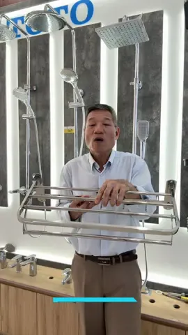Giá treo khăn nhà tắm INOX 304 gấp gọn 4in1 #giankhantam #vatkgangian #xuhuong #thinhhanh 
