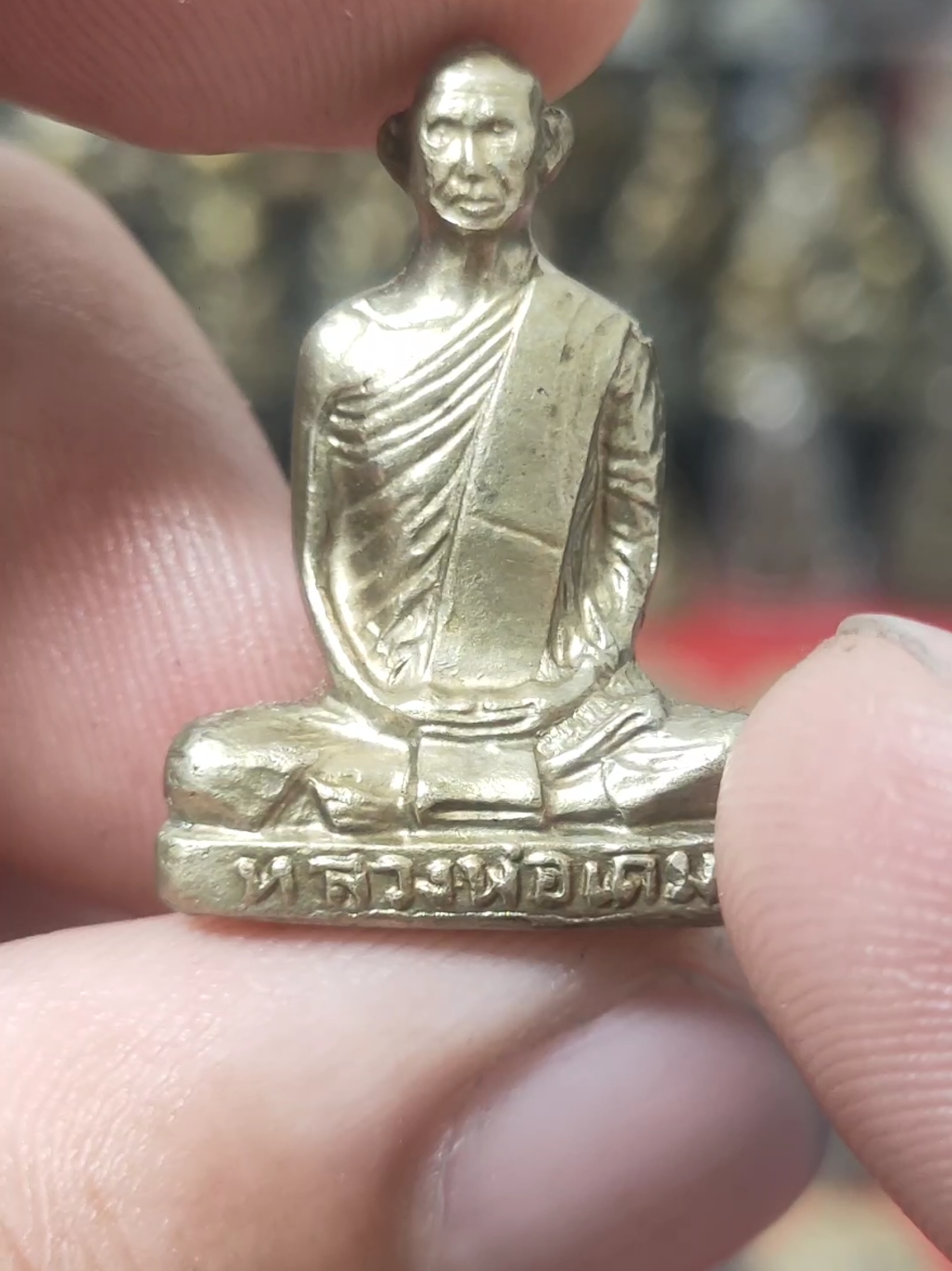 #รูปหล่อหลวงพ่อเดิมวัดหนองโพ พิมพ์A เนื้ออัลปาก้า ปี2482 #หลวงพ่อเดิม 