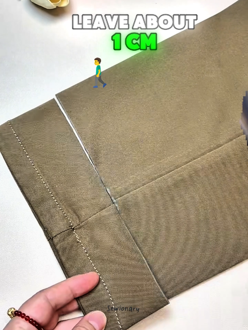 Fix Long Pants in Minutes – Hand or Machine Sewing!#creatorsearchinsights  #pants #sewing #unfreezemyacount #fyp 