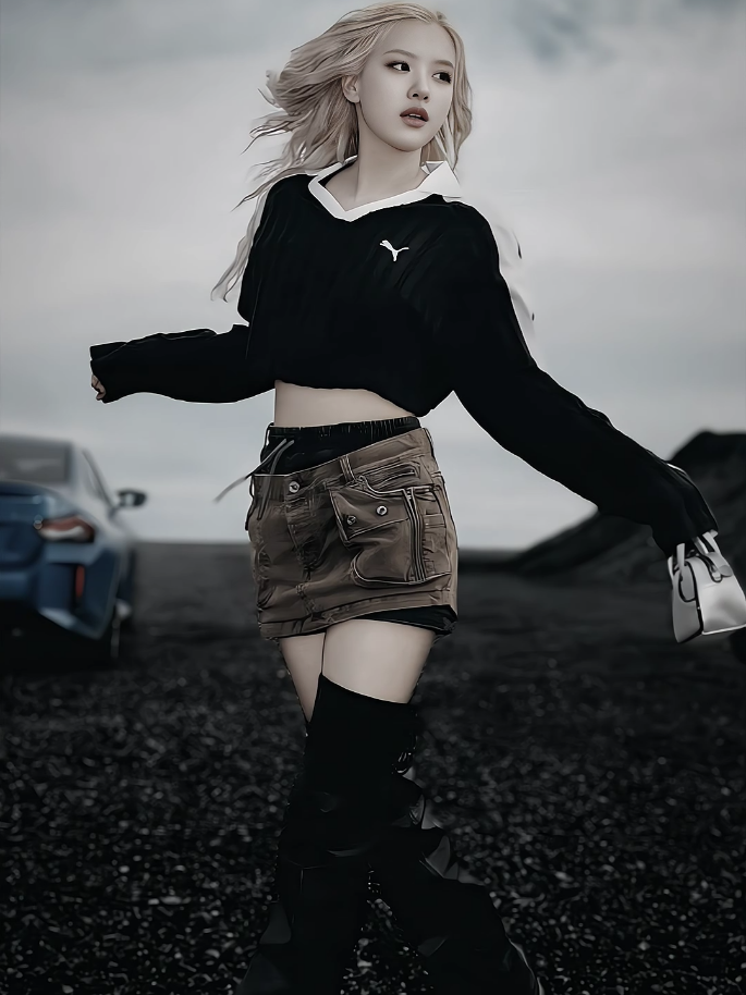 blonde aura📈🥵 #rosé 