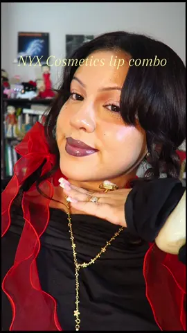 Soft grungy lip combo ft @NYX Professional Makeup 💋 #lipcombo #makeup 