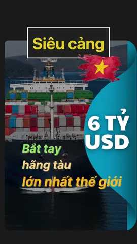 Siêu cảng Cần Giờ khởi công vào Quốc Khánh 2 tháng 9. #chungkhoan #LearnOnTikTok #vnindex #msc #cangbien 