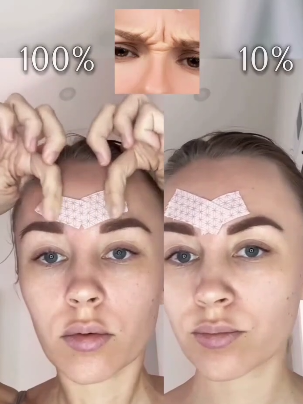 GRWM - FACIAL TAPE  ¿Cómo colocar el tape facial?  #beautytips #beauty #hacks #antiarrugas @#foryou @creater_search_insight  #creatorsearchinsights 