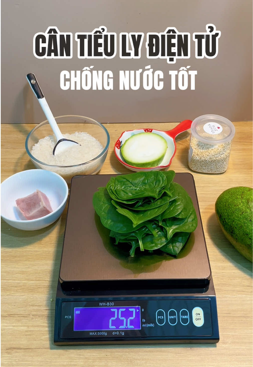 Cân tiểu ly điện tử bền hay không là phải chống nước tốt nha mn #mebim #mebimsua #mevabe #cantieulydientu #andam 