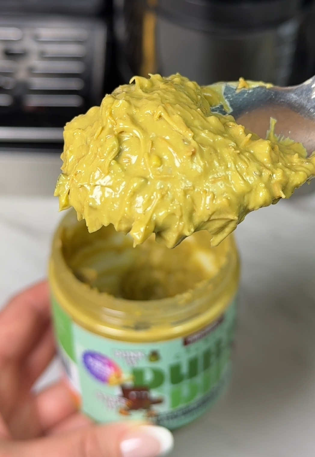 Okay but WHY is the Crunchy Dubai Dip from Chocbox literally the best thing I’ve ever eaten straight out of a jar?! 🤯 It’s the same pistachio + tahini + kataifi crunch filling from that viral Dubai chocolate bar… but for way less $$ and way easier to get.  No flights, no crazy shipping, just pure sweet tooth heaven 🥄✨ Limited stock is back on TikTok Shop, so if the orange cart’s showing—run, don’t walk. 🚨 #dubaidip #chocbox #sweettoothfix #tiktokshoplabordaysale #tiktokmademebuyit 