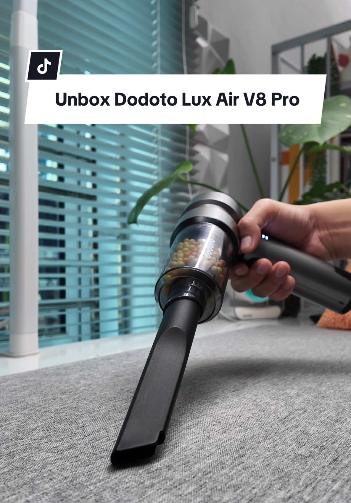 Máy hút bụi cầm tay không dây Dodoto Lux Air V8 Pro #mayhutbuicamtay #mayhutbuidodoto #mayhutbuicamtaymini #datnhacua 