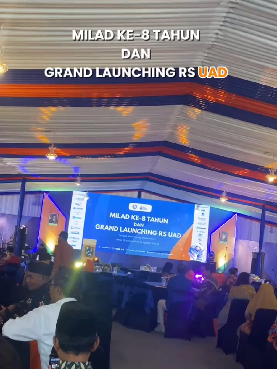 Milad ke-8 Tahun & Grand Launching RS UAD ✨ Satu tujuan, satu semangat: Bangkit, Berkembang, Berkemajuan. 🚀 Ikuti Akun Media Sosial Kami di Link Berikut ini: http://linktr.ee/tvmuhammadiyah #rsuad #milad #grandlaunching #uad #muhammadiyah 