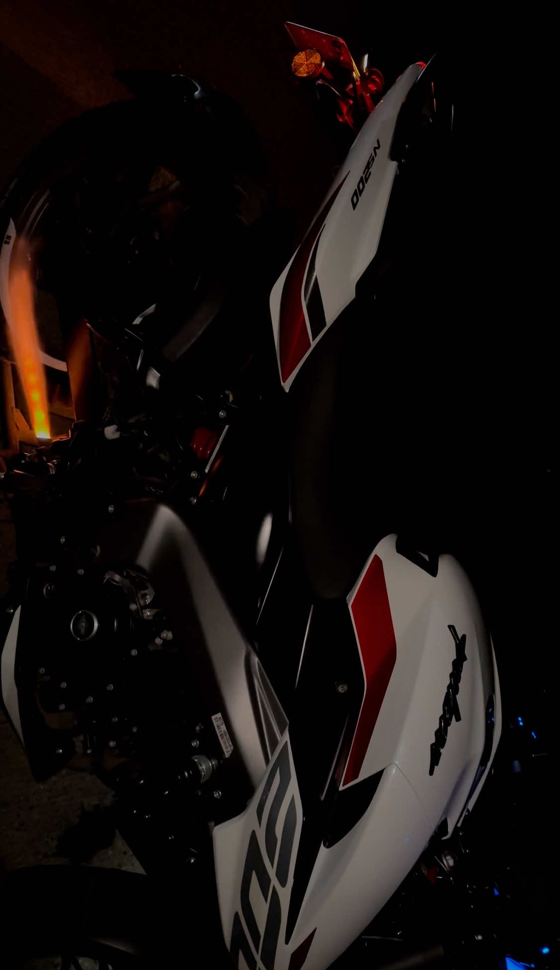 Al CORTE🔥😮‍💨#ns200 #biker 