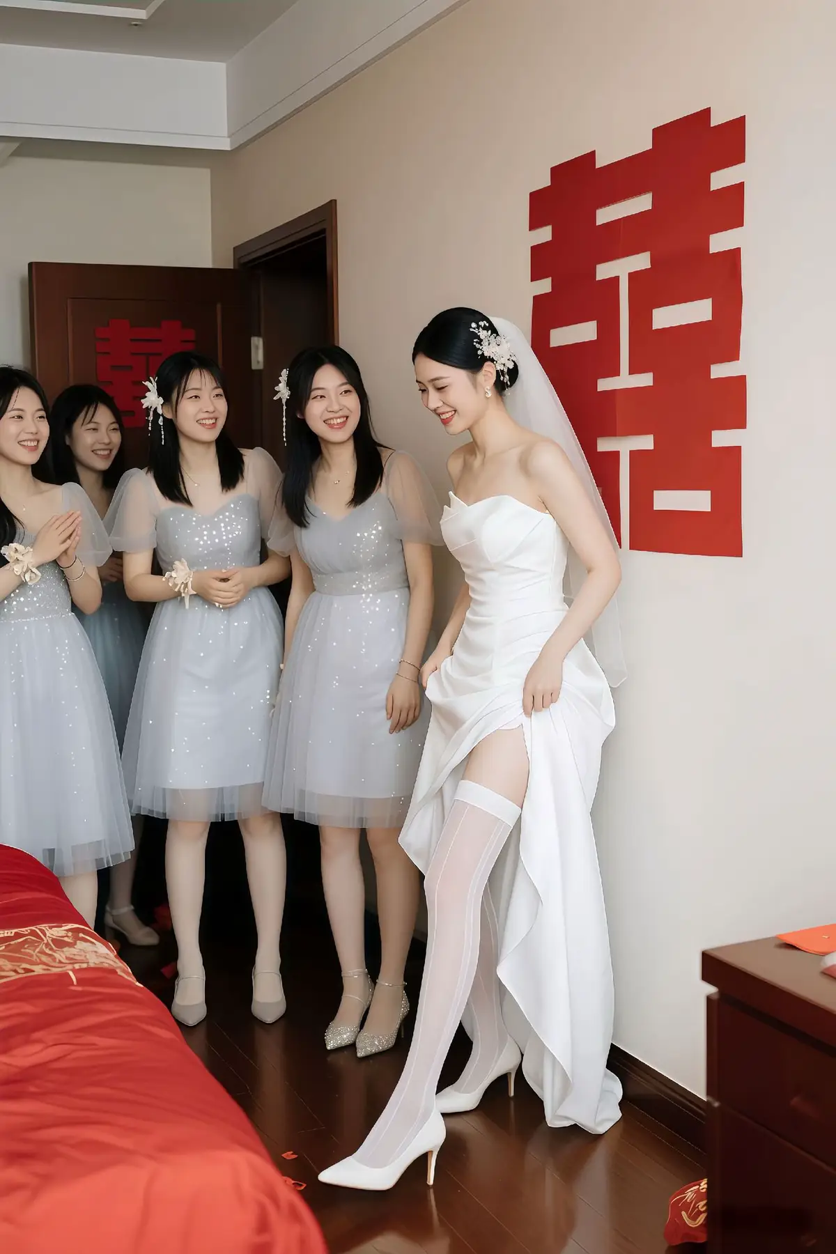 #tiktok  #douyin Girl 中式婚礼