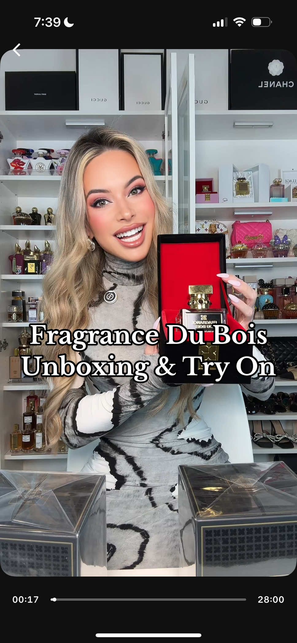 These took my breath away! ❤️Come experience three new @Fragrance Du Bois perfumes with me! #perfumetok #fragrancetok #perfumerecommendations #fragrancedubois #unboxing #unboxingvideo #newperfume #nichefragrance #cleangirlaesthetic #cleangirl #perfumereview #fragrancelovers 