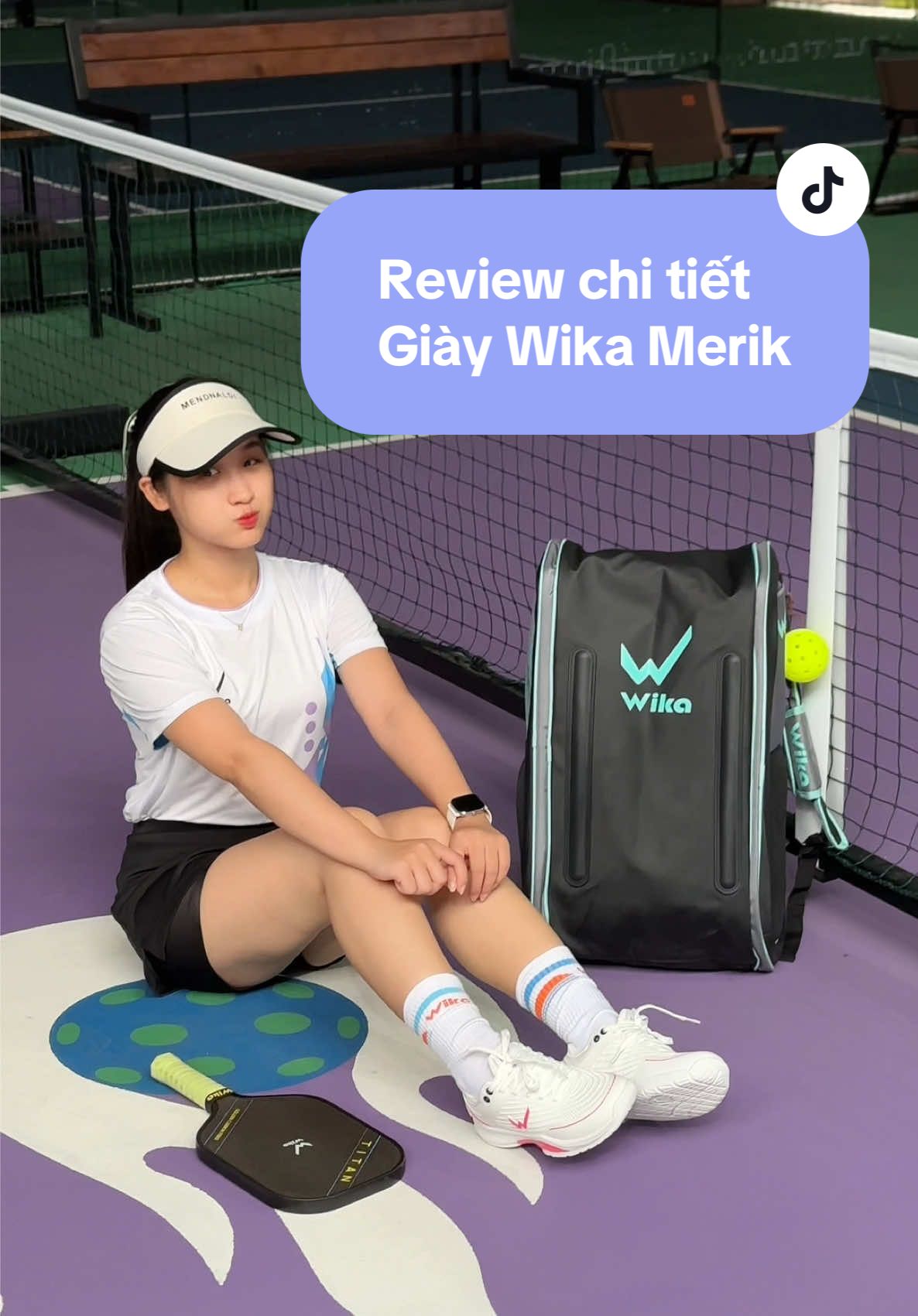 Trả lời @Mai Nguyễn Dạ trải nghiệm của em sau khi test đôi Wika Merik đây ạ #lylypickleball #pickleball #wikapickleball #wikamerik #giaoluupickleball 